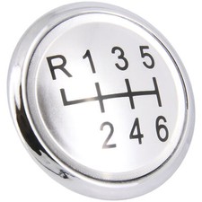 Schaltknauf Kappe Emblem Abdeckung für VW T5 T6 | BJ 2003-2024 | 6 Gang