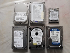 6x HDD Konvolut 3.5" IDE+SATA