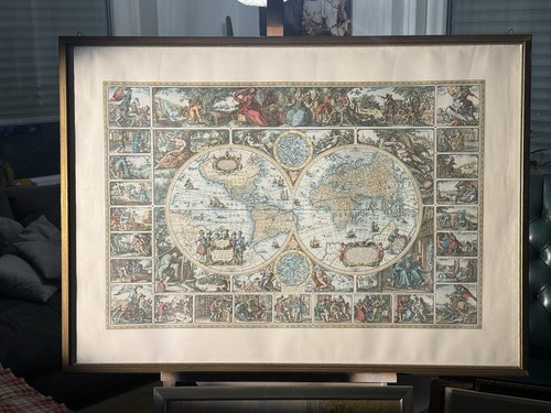 Pracht weltkarte xxl 111x80 - weltkarte,