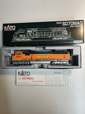 Kato EMD SD70MAC #9959 37-6452 BNSF Nose Headlight 1:87 H0 DCC