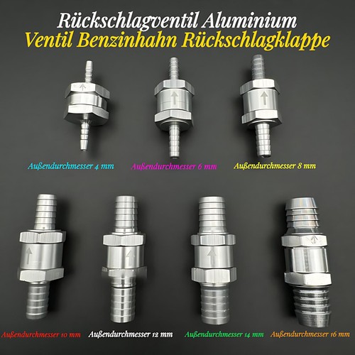 Rückschlagventil aluminium - rückschlagventil,