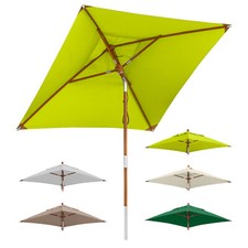 anndora® Holz Sonnenschirm