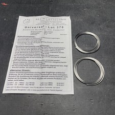2x 1m x 2mm AL370 Rexin Löttechnik Aluminiumlot Weichlot 370 Alulot (S-14)