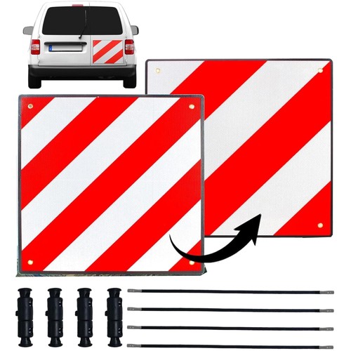 Warnschild fahrradträger auto - warnschild,