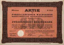 Porzellanfabrik Bareuther 1924