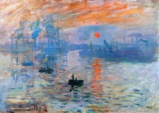 Monet Sonnenaufgang Wandkunst
