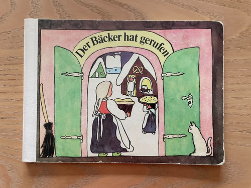 Ddr kinderbuch der bäcker - ddr-kinderbuch, "der
