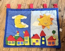 Baby Spieldecke Erlebnis Decke Gitterbett Lern Teppich