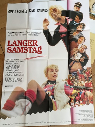 Langer samstag kinoplakat - langer,