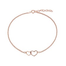Fußkette Fußkettchen Herzen