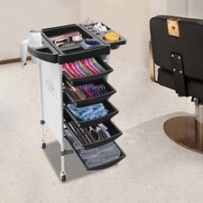 6-Tier Salon Trolley with 5