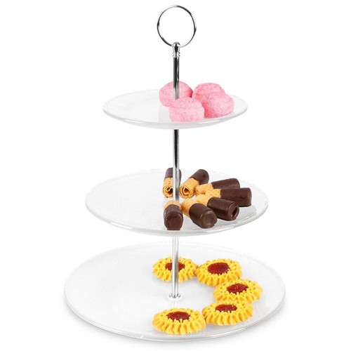 Etagere aus glas für kekse - etagere,