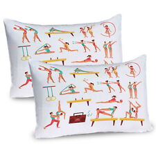 Seitpferd Ribbon 2 Teiliges Kissenbezugs Set 40x80cm