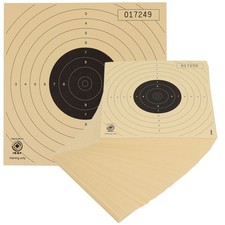 Luftpistolenscheibe/ Schießscheibe 14 x 14 cm/ Zielscheibe - versch. Abpackungen