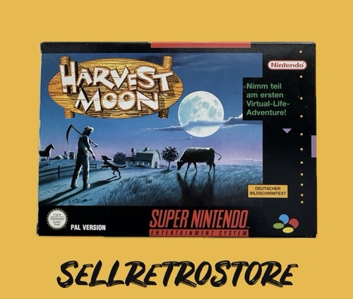 Harvest moon super nintendo - moon,