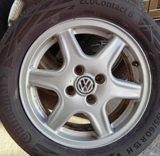 VW Golf 3 Alufelgen BBS  6x15 Zoll ET 45  Original 4x100 LK guter Zustand