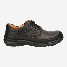 Clarks Herren - Schnürschuhe NATURE THREE schwarz