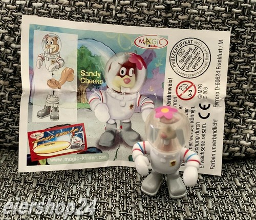 Sandy cheeks inkl bpz - bpz, aus