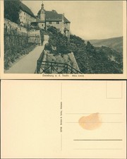 Ansichtskarte Dornburg-Dornburg-Camburg Altes Schloß 1922