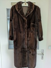 Nerzmantel Echt Pelz Gr. 40