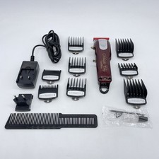 Wahl Cordless Magic Clip - Haarschneidemaschine für Blending, Rot