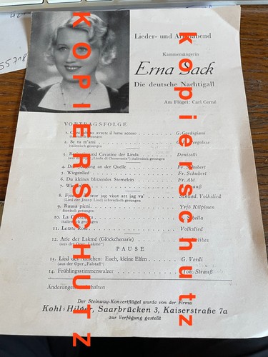 Erna sack original - ,