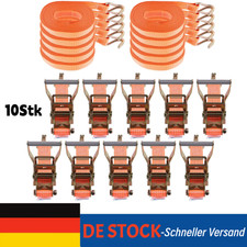 10x Spanngurte mit Ratsche und