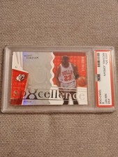 NBA Basketball Karte Michael Jordan SpX PSA 8