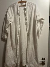 Patientenhemd weiß Baumwolle