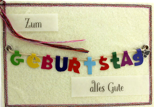 Geburtstagskarte handarbeit - geburtstagskarte,