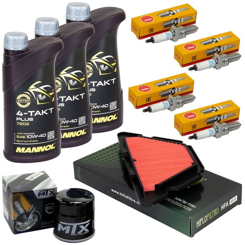Set wartung für - yamaha, xj6