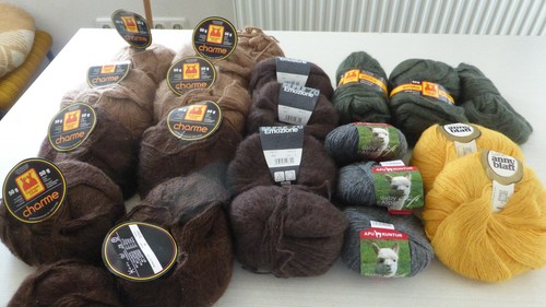 900g flauschwolle mit alpaka - 900g,