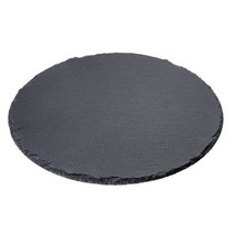 Schiefer-Servierplatte Rund