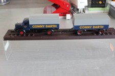 Brekina Krupp Mustang HZ Pr/Pl blau " Conny Barth Spedition Berlin " OVP