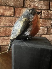 Astrid Koppen Rotkehlchen Robin Vogel Bronze 