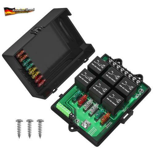12v sicherungs relaisbox kfz - sicherungs,