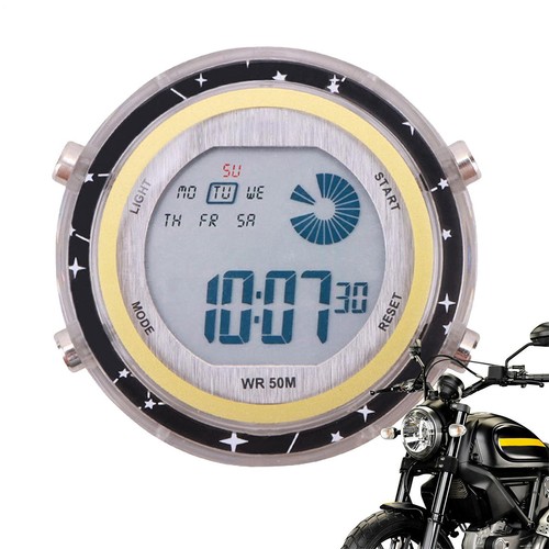 Motorrad montageuhr digitaluhr - motorrad,