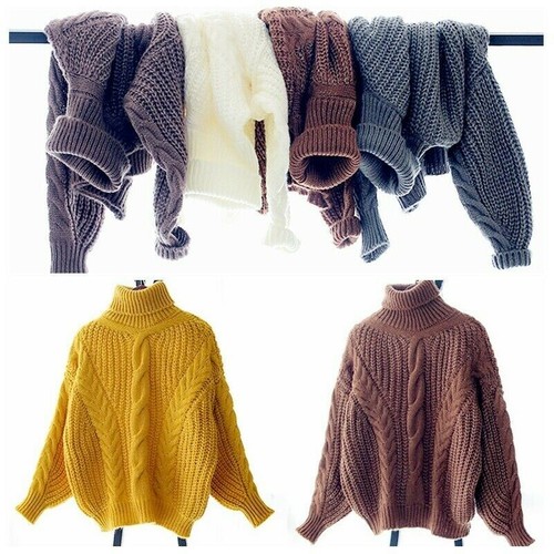 Dicker strick pullover - dicker,