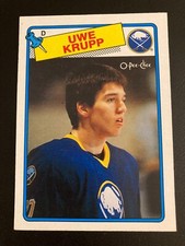 1988-89 O-Pee-Chee Rookie RC 220 Uwe Krupp