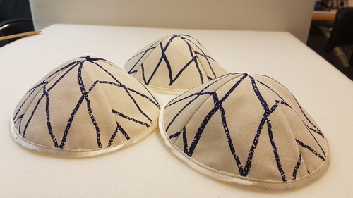 Kippa jarmulke kippah - 1x, jarmulke,
