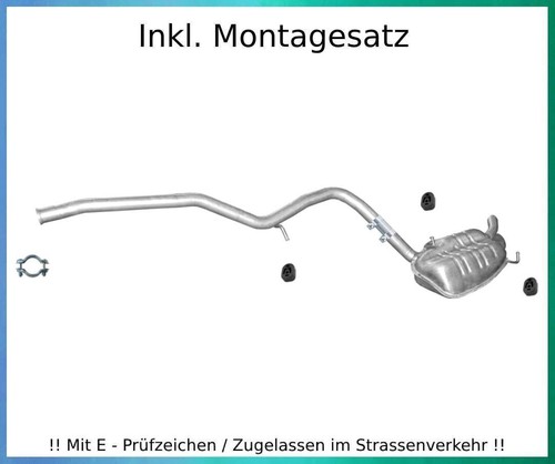 Endschalldämpfer mercedes - endschalldämpfer,