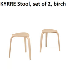 IKEA KYRRE Hocker 2er Set