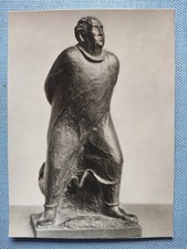 Ansichtskarte Postkarte AK Ernst Barlach Der Spaziergänger Bronze 1912 Rostock
