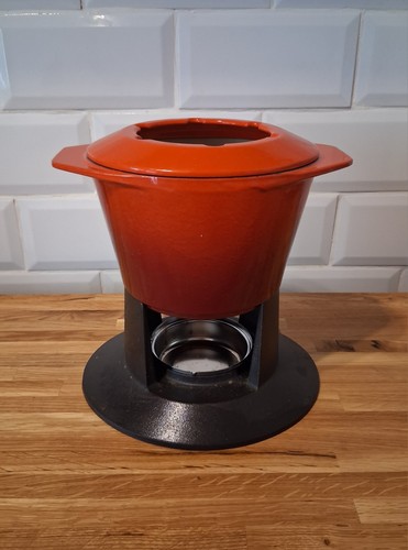 Creuset fonduetopf - le,