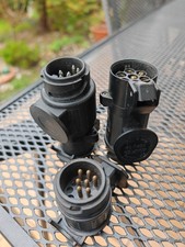 Anhänger Stecker /Adapter 3 teilig