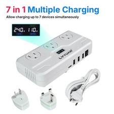 250W 230V auf 110V&110V auf