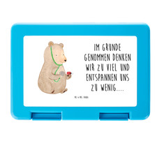 Brotdose Bär Arzt - Geschenk