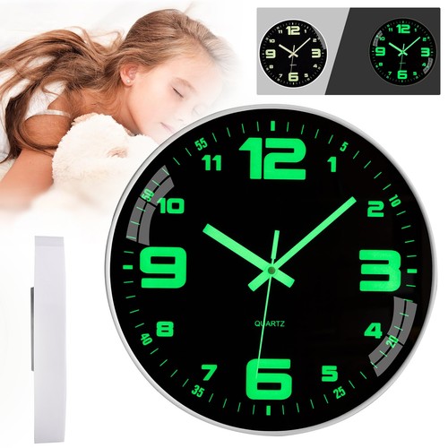 Leuchtend wanduhr ohne - leuchtend,
