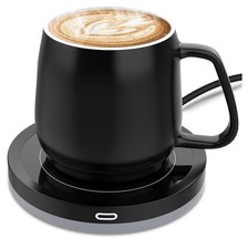 Kaffeetassenwärmer Set mit Becher verpackt 