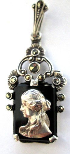 Unikat jugendstil anhänger - unikat!!!,